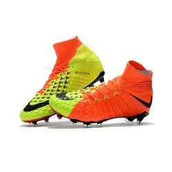 fodboldstøvler Nike Phantom Hypervenom 3 Elite DF FG - Orange Gul_2.jpg